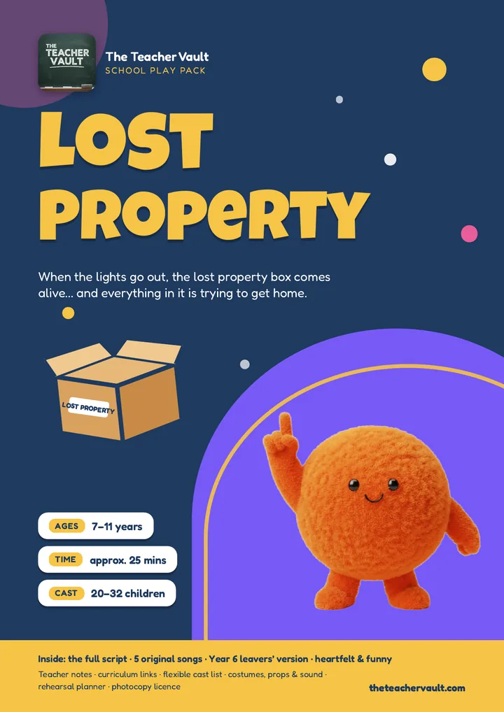 Lost Property school play pack cover